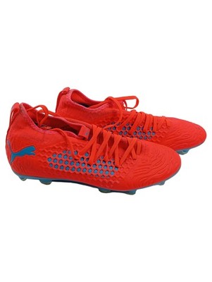 PUMA Future 19.3 Netfit FG/AG Fußballschuhe Herren Gr. 42 Rot Blau