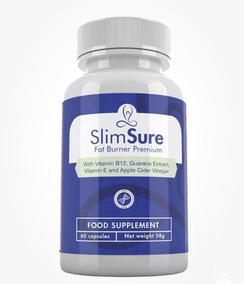 SlimSure 60 Capsules , Food Supplement, Slim Sure Premium  UK Free Shiping