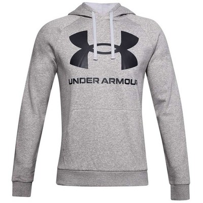 Bluza męska Under Armour Rival Fleece Big Logo Hd szara 1357093 011 M