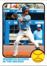 2022Topps Heritage Minor League#102Logan WarmothPFSBuffalo Bisons