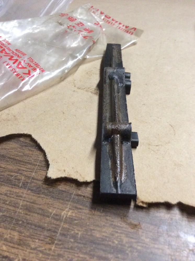 KAWASAKI KZ400 KZ 400 REAR CAM CHAIN GUIDE OEM NOS 12053003 eBay