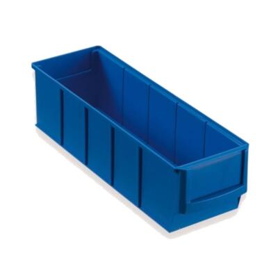 96 Stück Industrieboxen Lagerbox Lagerkasten Universalbox SET 300x91x81 mm blau