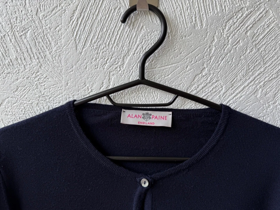 Английский мериносовый кардиган Alan Paine - Изображение 4 из 4