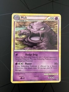 Pokemon TCG - Muk 31/99 HGSS Undaunted Regular Uncommon LP