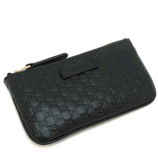 Gucci 544248 Portamonete Nero Micro Guccissima