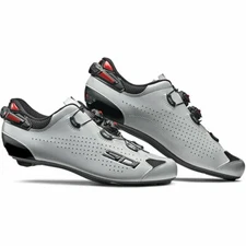 Sidi Men's Shot 2 Road Bicycle Shoes Black/Shiny Gray EUR 43.5 / US 9.2