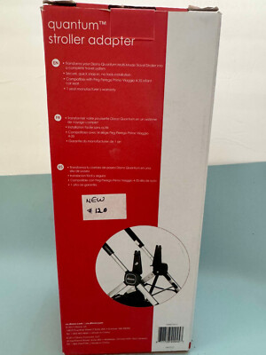 Diono Quantum Stroller Adapter Compatible with Peg Perego Infant Car Seat #120