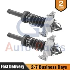 Pair Rear Shock Struts Assys w/PASM For Porsche Cayenne 958 VW Touareg 2011-2018