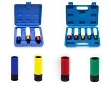 Nuss Schlagschrauber Kraft Schoneinsatz 1/2" 17,19, 21, 22 mm Radmutter Alufelge