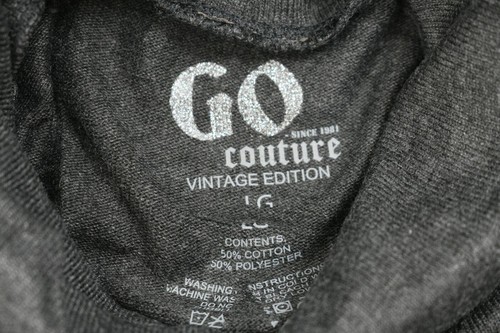Go Couture Womens Vintage Edition Turtleneck High Low Hem Tunic Sweater L $158 - Picture 3 of 9