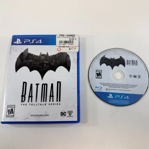 Batman: The Telltale Series -- Season Pass Disc (Sony PlayStation 4, 2016)