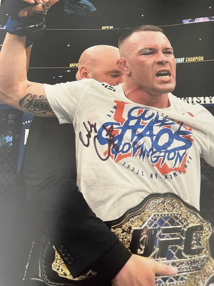 Colby Covington signed photo 8x10 JSA COA autographed UFC MMA - Image 2 of 3