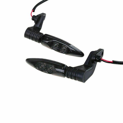 Smoke Front Rear LED Turn Signal Lights Indicator For BMW R1200GS S1000RR F800GS - Picture 8 of 10