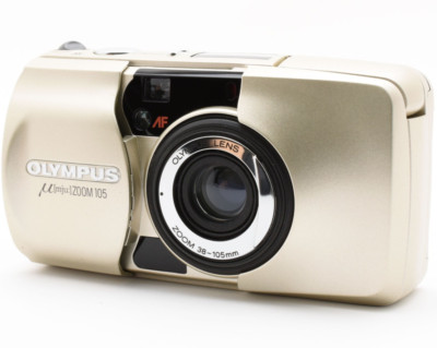 μ ZOOM 105 OLYMPUS 良品 Near MINT] Olympus μ mju Zoom 105 Deluxe 38-105mm Film