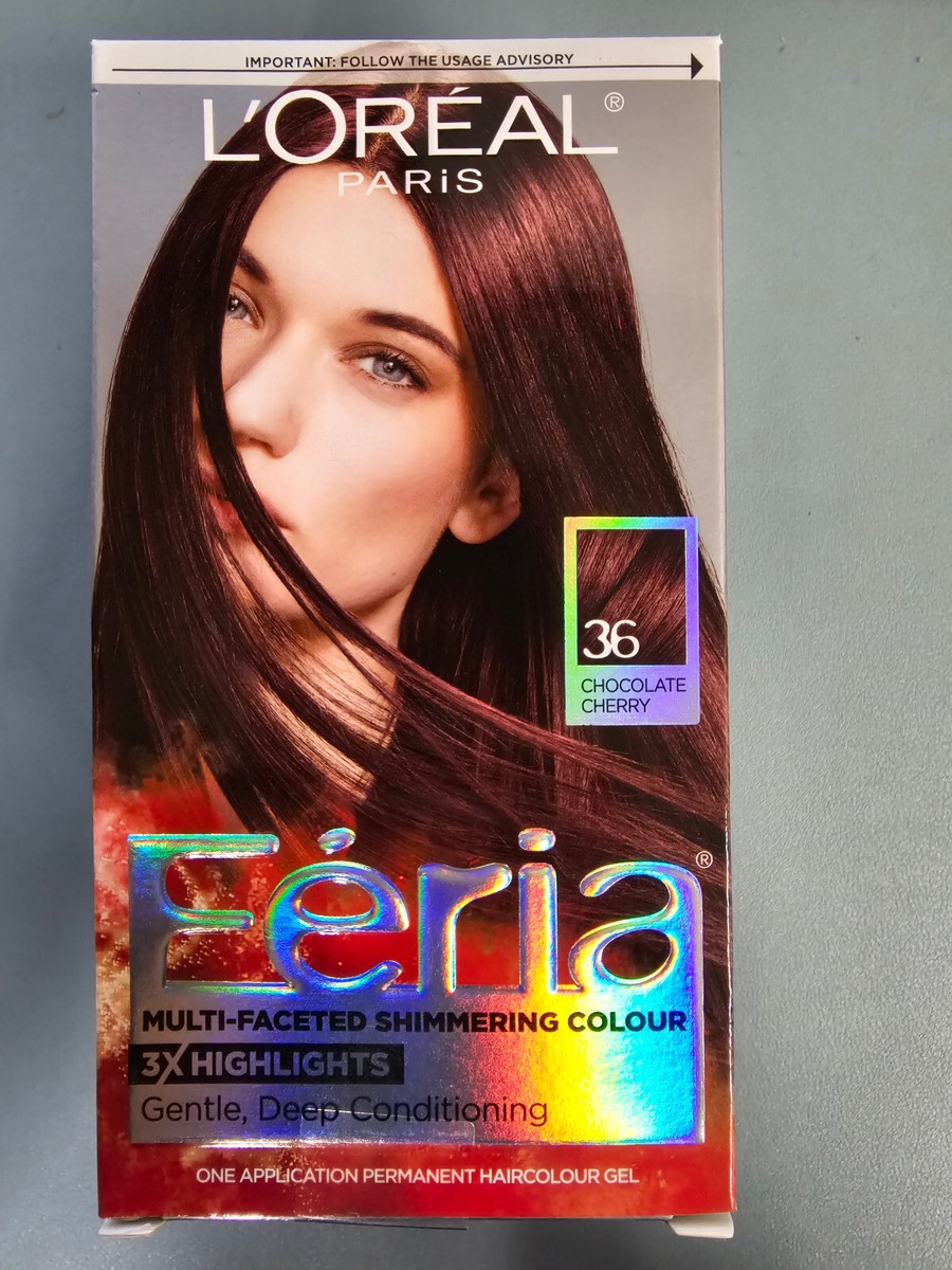 L'Oreal Feria Multi-Faceted Shimmering Hair Color #36 Deep