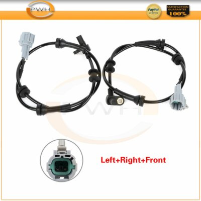 2 Front LH And RH ABS Wheel Speed Sensor Fits Nissan Titan & Armada 2005-2007