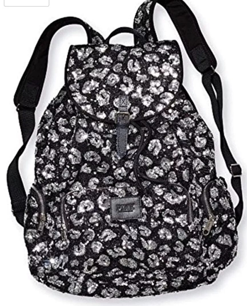 Victoria's secret pink sequin backpack sale