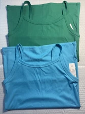 No Boundaries Womens Rib Cami M (7-9) LOT OF 2 NWT SKU A49