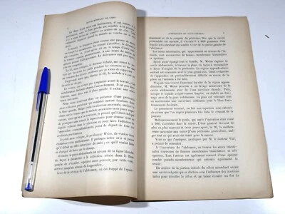 (Obstétrique) A. HERRGOTT (1900) - APPENDICITE et ACCOUCHEMENT - EO - Photo 1/4