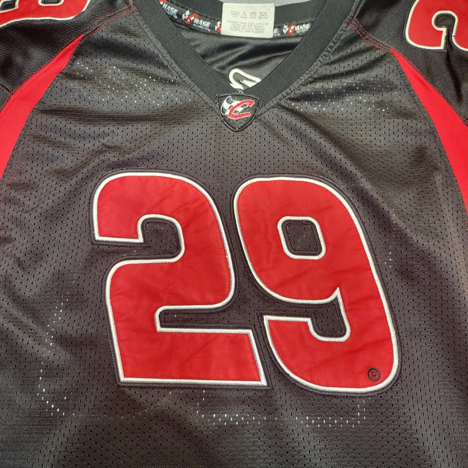 Chase Nascar Kevin Harvick #29 Mens M Red Black Football Jersey - Image 2 of 4