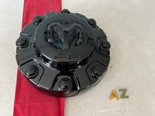 #AZ  19-25  Ram 3500 Dually BLACK REAR  8 Lug Wheel Center Cap 6UV29TRMAA MOPAR