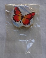 Vintage Packet Stickers, Monarch Butterfly, S83, 1960, Unused, Sealed