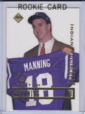 PEYTON MANNING ROOKIE CARD Football 1998 #1 PICK COLTS $$ RC Denver Broncos MINT. rookie card picture