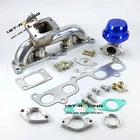 T3 Exhaust Manifold +F38 38mm Wastegate 8 PSI For Toyota Tacoma 2.4L  2.7L Turbo