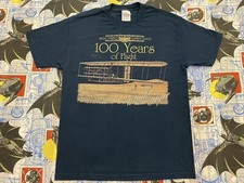 100 Years of Flight Wright Flyer 1903-2003 T-Shirt Men's Large