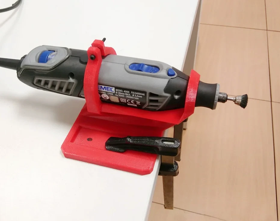 3D DESIGN Support Stand Mount for Dremel 4000 3000 8220 200 3D printed