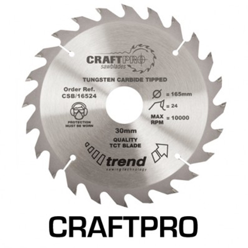 Trend Rip Saw Wood Blade 160 x 20mm x 