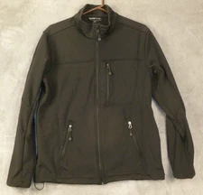 Swiss Tech Performance Gear Men's Jacket Size M Black Full Zip