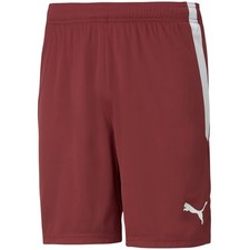 Spodenki mskie Puma teamLIGA bordowe 704924 09 L