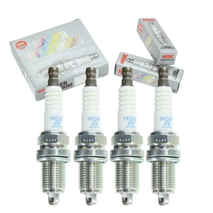 4 Pack Genuine NGK 4302 Laser Platinum Spark Plugs BKR5EKPB11