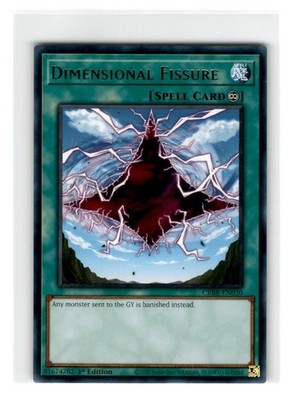 Yu-Gi-Oh! Dimensional Fissure 1st Edition CRBR-EN030 Lightly Played Rare