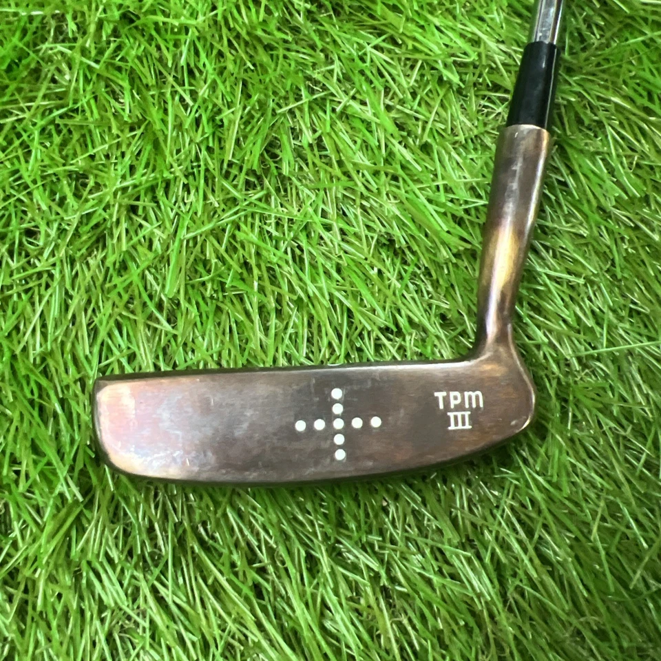 Putter Spalding TPM III de colección prístino agarre original diestro 34,5" Foto 2 de 4