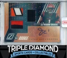 2021 Panini Zenith Ja'Marr Chase Rookie Triple Patch Autograph Auto #21/25 Z635