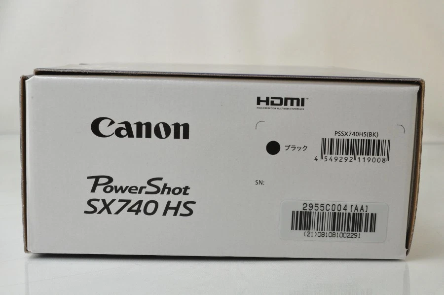 [NEW]Canon PowerShot SX740 HS 20.3MP Point & Shoot Digital Camera - Black #6343 - Image 4 of 4