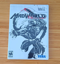 SEGA MadWorld Nintendo Wii 2009 NTSC-U/C M Mature Action Adventure Manual