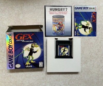 Gex: Enter the Gecko Nintendo Game Boy Color CiB