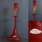 BLENKO 6027 Shot Glass Decanter in Tangerine Wayne Husted Design WITH STOPPER
