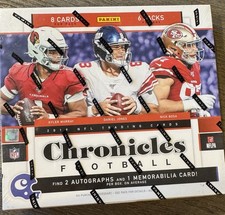 2019 Panini Chronicles Football Hobby Box - Factory Sealed