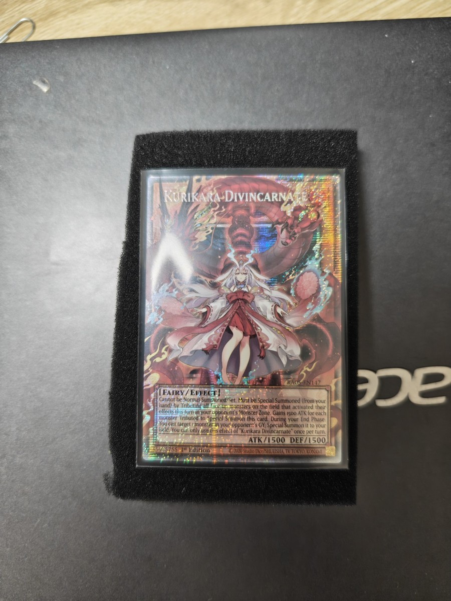 YUGIOH RA05-EN147 Kurikara Divincarnate OVERFRAME Starlight rare
