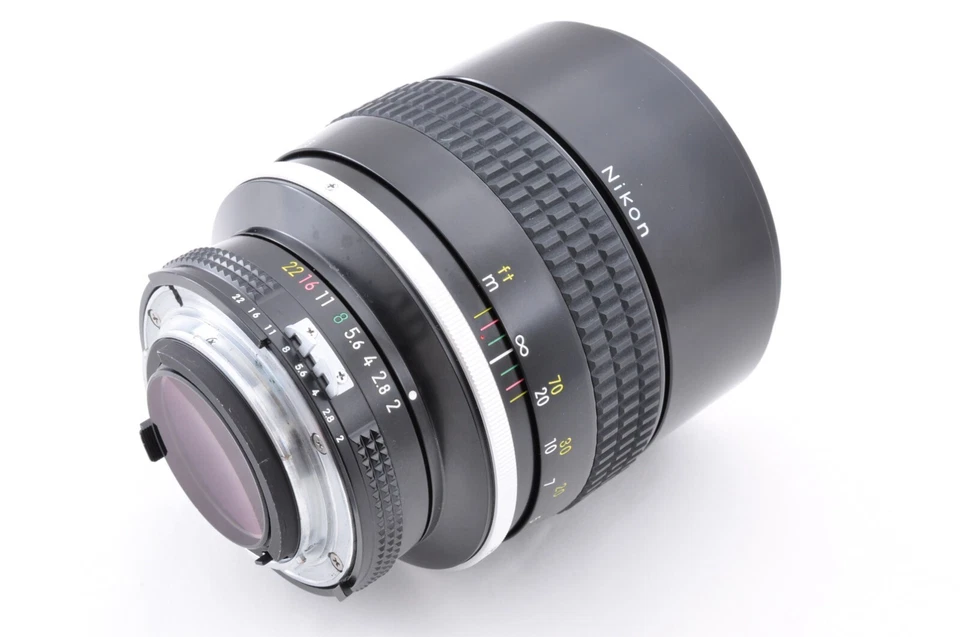 [Opt casi como nuevo] Nikon Ai Nikkor 135mm F2 teleobjetivo F Mount de Japón - Imagen 2 de 4