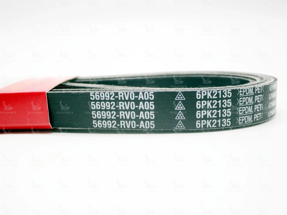 Correa de transmisión serpentina genuina OEM Honda Acura 56992-RV0-A05/38920-RCA-A03 Foto 2 de 4