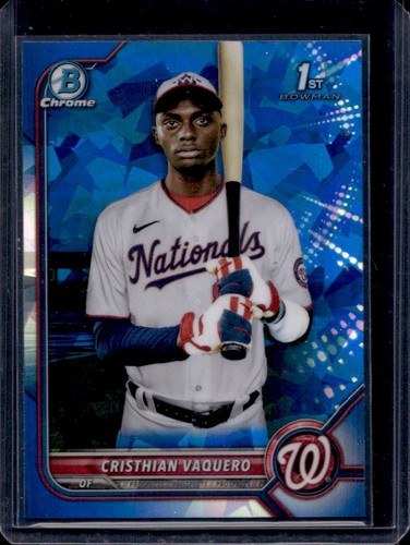 Cristhian Vaquero 2022 Bowman Chrome Sapphire #BCP-157