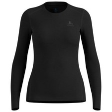 Odlo Natural Merino 200 Langarm Unterziehshirt Damen schwarz