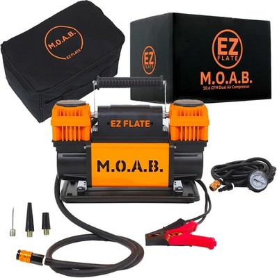 Portable Dual Air Compressor for 4x4 Offroad Vehicles Fast Inflation 12V Power