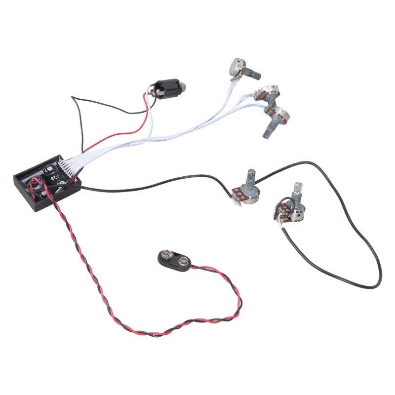Active EQ-B3T Preamp Circuit For Bass Guitar Replacement