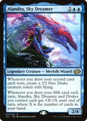 MTG - Alandra, Sky Dreamer - J22 009/051 - Jumpstart 2022 - Rare - Magic
